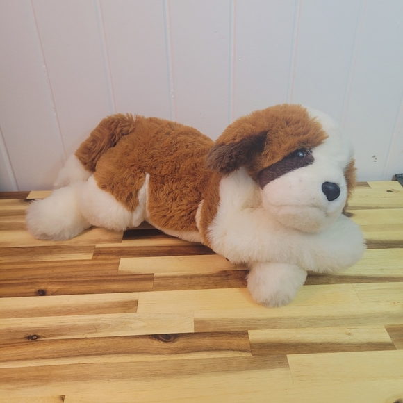 FAO Schwarz St Bernard Dog Plush 22 Inch Stuffed Animal Toy Collectible Plush - Picture 1 of 10